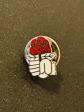 Pin s Politique PS Parti Socialiste Poing � La Rose