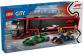LEGO City 60445    CAMION DE F1 AVEC VOITURES DE RB20 ET AMR24   Neuf