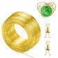Fil en Aluminium 1 Rouleau Fil d'Artisanat en Aluminium 2mm 30m Dor� Fil de F...