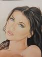ORIGINAL DRAWING DESSIN NU FEMININ MODERNE FEMME PIN UP Babe 069