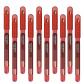 Papermate InkJoy Lot de 10 stylos � encre gel avec capuchon Pointe moyenne 0,...