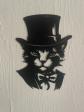 D�coration Murale Chat Costume �l�gant Design Art D�co Murale Noir Moderne