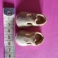 Chaussures anciennes de poup�e de poche,mignonette