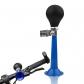 Klaxon � air pour v�lo en m�tal chrom� avec poire � presser 21,5 cm, son de t...