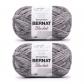Couverture Ashen Titanium Lot de 2 paquets de 300 g   Polyester   6 Super Bul...