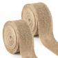 Ruban de Jute Naturel 50mm, 20 M�tres, Vintage pour Emballage Cadeau, Artisan...