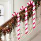 3 Pi�ces Sucre d'orge Decoration de Noel Gonflable 90 cm, Geant Canne a Sucre...