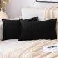 Housses de Coussins 40x60 cm en Velours D�coratif Canap� Taie d'oreiller Supe...