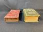 Lot de 2 anciens livres de cuisine francaise 19�me - d�but 20�me campagne