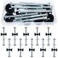 Lot de 10 Accessoires pour Trampoline pour Piquets de Trampolines Entretoises...