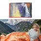 Sac de couchage d'urgence, sac isotherme, couverture thermique en aluminium, ...
