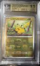 Pikachu 025-165 Master Ball refoil Pok�mon Card 151 BGS 9.5 beckett PSA 10 like