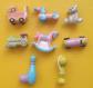 F�ve   S�rie compl�te   Auchan 2024   Jouet vintage en couleur   Ours Cheval