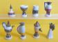 F�ve    S�rie compl�te    De verre et d �tain   Vaisselle Carafe Verre Pichet