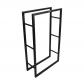Range b�ches robuste en acier   Porte b�ches Int�rieur ext�rieur   Support Range
