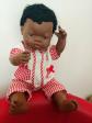 Poup�e poupon Miniland b�b� noir africain 38 cm