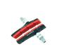Paire portes patin vtt-e bike-vae clarks asymetrique renforce rouge