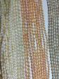 Lot 169 Fils de Perles de culture d'eau douce forme olive 4 mm couleurs mixe