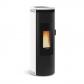 nordica extraflame po�le � granul�s de bois 8kw blanc amikablanc