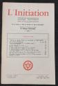 Cahier revue L' INITIATION N� 2 de 1970   Alchimie    Francs Ma�ons   Le Tarot