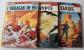 Les aventures de Lefranc   Jacques Martin   lot de 3 Bandes dessin�es - BD