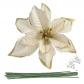 Lot de 12 fleurs en paillettes par , d�coration d arbre de No�l, mariage, fle...