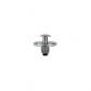 Piton douille � collerette pour plage bois   3 vis (lot de 4)