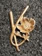 Pin's Broche Dor� Parfum Marque Kenzo