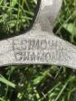Simond . F. Chamonix Paire De Crampons Piolet Ski Cloche Ancien