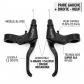Paire Leviers de Frein Shimano Tiagra BL 4700 V Brake Route Flat Bar Gauche Droi
