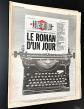 Lib�ration 19 mars 1987  Le Roman d'un jour : 60 �crivains racontent l'actualit�