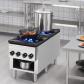 Cuisini�re � Gaz Commerciale Plaque De Cuisson De Comptoir Avec 2 Br�leurs