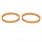 2pcs 10mm Large 245mm circonf�rence Bande raboteuse �lectrique PU 1900