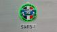AUTOCOLLANT 24h du MANS 1973 1Er MASTRA SIMCA SHELL STICKER AUTOMOBILE