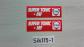 LOT AUTOCOLLANT SUPER TONIC   MF FINA STICKER FINA oil automobile