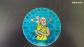Petit autocollant original vintage Saint Christophe 5 cm de diam�tre