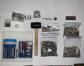 Lots de rivets 10mm et  illets 6mm (1000 pi�ces chaque) avec accessoires de pose