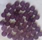 Lot de 52 boutons NEUFS Violet 1,2 cm