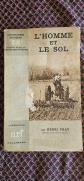 L Homme Et Le Sol  Henri Prat  Editions Gallimard