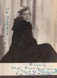 Suzy DELAIR PHOTOGRAPHIE ORIGINALE Lucienne CHEVERT avec  AUTOGRAPHE 16 12  3