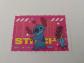 Stickers Panini Disney Stitch   Autocollants Officiels   Num�ro 106