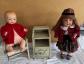 2 poup�es anciennes Armand Marseille et meubles