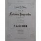 GENIN P. A. Schubert Melodies Fantasy Piano Flute Ca1870