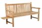 Ambientehome D&S Vertriebs Elba Banc de Jardin 3 Places en Teck avec 1 Platea...