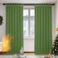 Lot de 2 Rideaux Occultants de Bureaux � Pattes 140x245cm Isolant Thermique A...