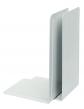 Albert 430310 serrelivres en m�tal, 1 paire, 130 x 240 x 140 mm, blanc