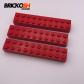 LEGO x3 3006 Brick 2x10 Red Genuine LEGO