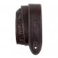 Perri s Leathers Ltd.  Sangle de guitare  Cuir italien  Acajou  Ajustable  Po...