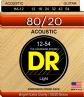 Cordes DR HA12 HI BEAM 80-20 ACOUSTIC 1254 MEDIUM Cordes guitares folk