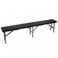 Banc Pliant, r�sistant aux intemp�ries, avec poign�e, Aspect rotin, Max. 400 ...